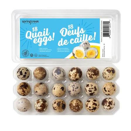 Sc Oeufs de caille 18un