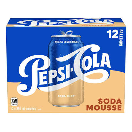 PEPSI SODA MOUSSE 12x355ML