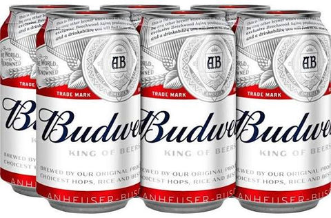 Budweiser Leger Biere 6x355ML