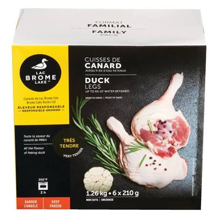 Cuisse Canard Lac Brome Kg