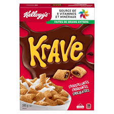 Kelloggs krave céréales choc 323g