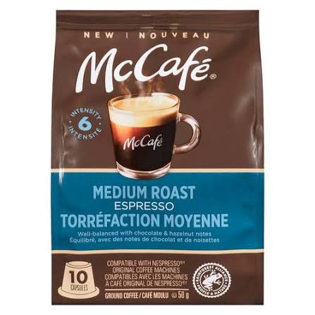 MCCAFE ESPRESSO MOYEN NCC 10UN