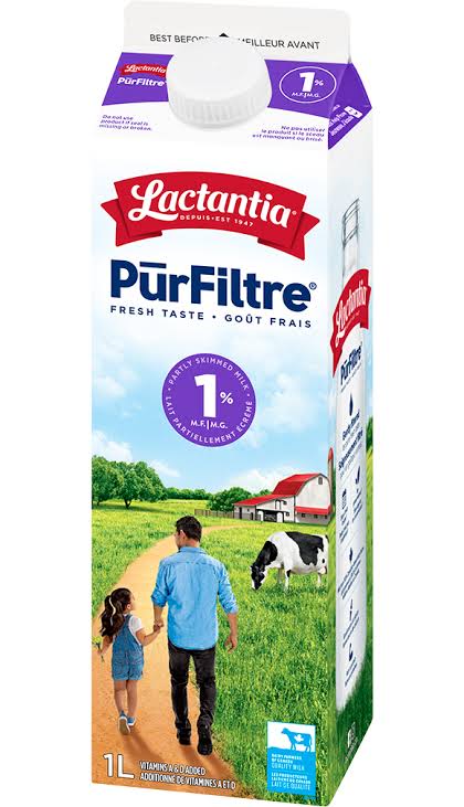 Lactantia lait 1% 1l