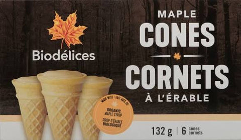 Cornets a l'érable 132g