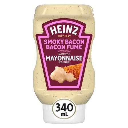 Heinz mayo bacon fume 340ml