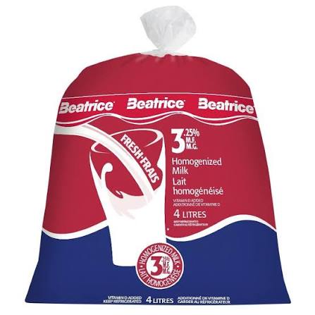 Beatrice lait 3.25% 4l