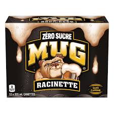MUG ZERO SUCRE CAFEINE 12x355ML