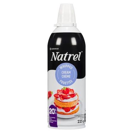 Natrel creme fouettee 225g