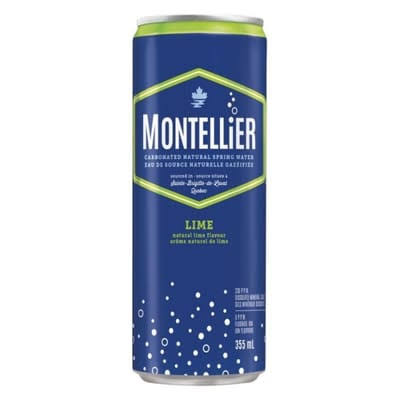 MONTELLIER EAU LIME 355ML