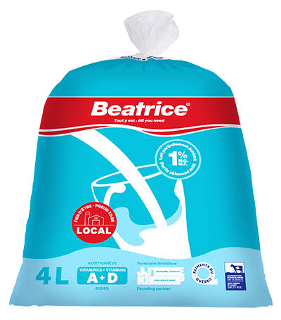 Beatrice lait 1% 4l