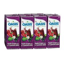 OASIS JUS POMME RAISIN 8x200ML