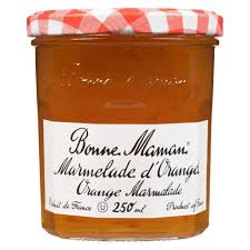 Bonne maman jam orange marmald 250ml