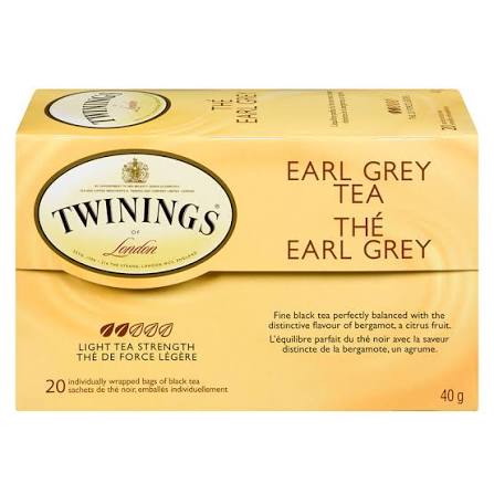 TWININGS THÉ EARL GREY 20UN