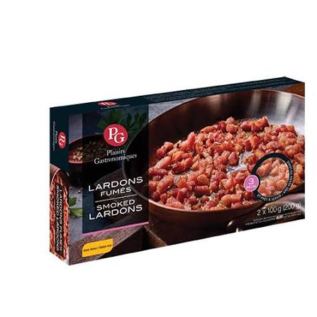 Pg lardon fumés 2x100 g