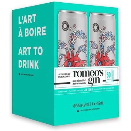 Romeo Gin Tonic Lt 4x355ML
