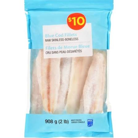 $10 filet morue bleu 907g