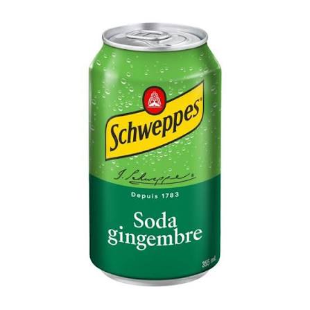 SCHWEPPES SODA GINGEMBRE 15x222ML