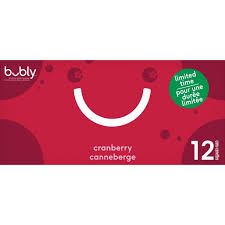 BUBLY CANNEBERGE 12x355ML
