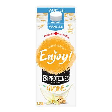 Enjoy bois avoine vanille 1.75lt