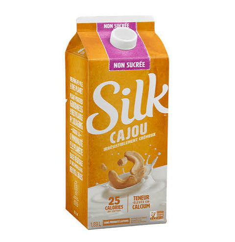 Silk cajou van non sucre 1.89lt