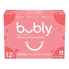 BUBLY PAMPLEMOUSSE 12x355ML
