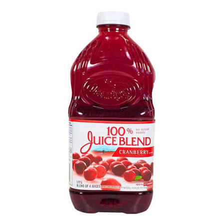 OCEAN SPRAY 100% CANNEBERG 1.77LT
