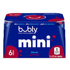 BUBLY BLEUET GRENADE 6x222ML