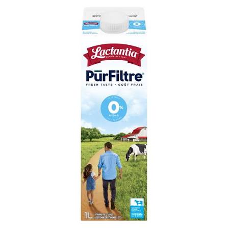 Lactantia lait 0% 1l