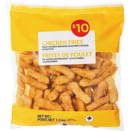 Frites de poulet 1.5kg