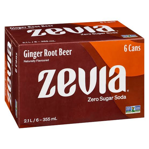 Zevia Racinet Gingemb 6x335ML
