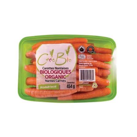 Carottes nantaises bio 454g