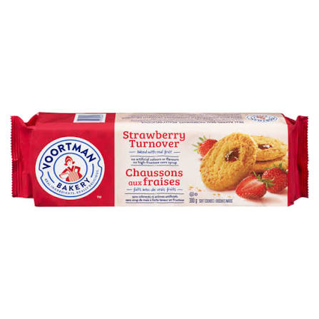 Voortman chaussons aux fraise 300g