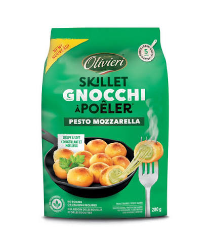 Olvr pesto mozz skllt gnocchi 280g