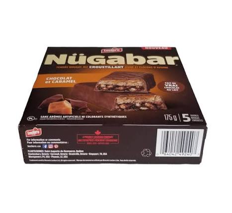 Lclr nugabar milk choc caramel 175g