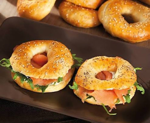 Bagels saumon fume un