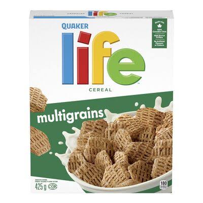 Quaker life céréale multigr 425g