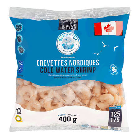 Blue crevette cuites 125-175 400g