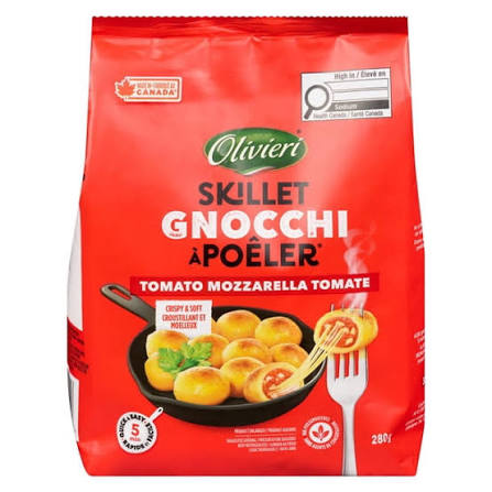 Olivieri gnocci tomate & mozz 280g