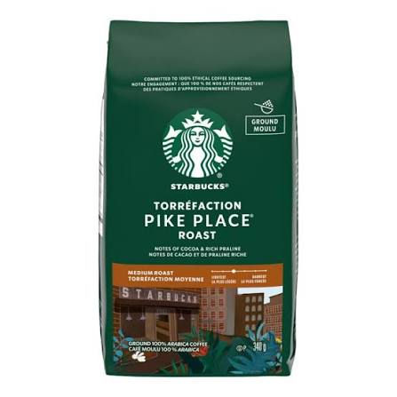 STARBUCKS PIKE PLACE ROAST 340G