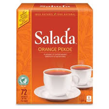 SALADA THÉ ORANGE PEKOE 72un
