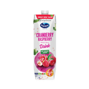 OCEAN SPRAY 100% CANNEBERG RAISIN 1.77LT 6.49 $
