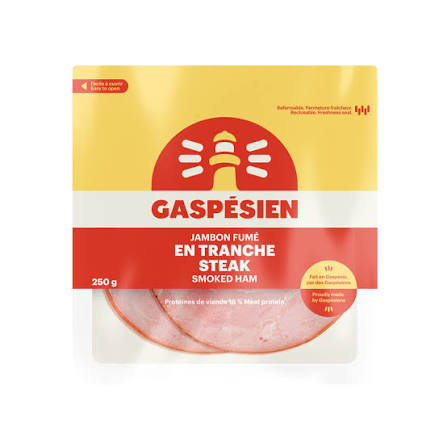 Gaspesien Jambon Fume Tranche 250G