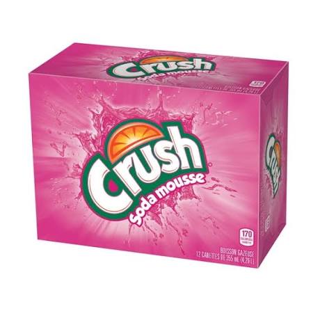CRUSH SODA MOUSSE 12x355ML