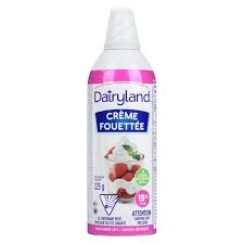 Dairyland creme fouettee 225g