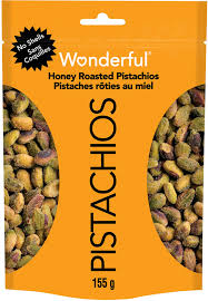 Wond pistaches écalées miel 155g