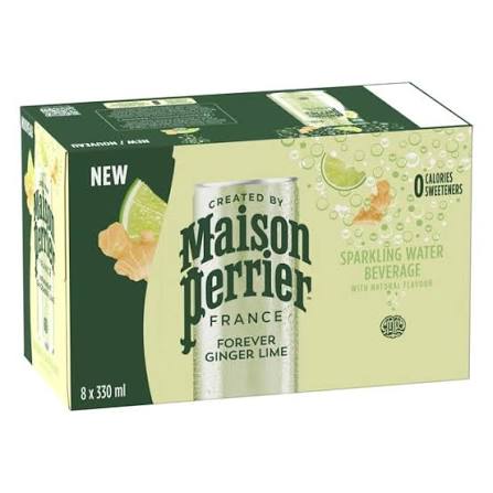 MAISON PERRIER CAN GINGER 8x330ML