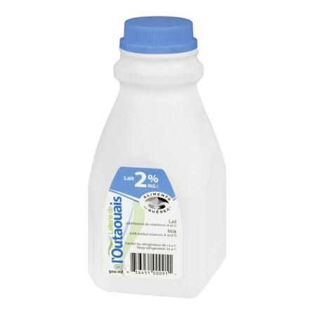 Outaouais lait 2% 500ml