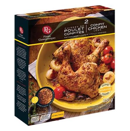 Pg Cuisses Poulet Confites 630G