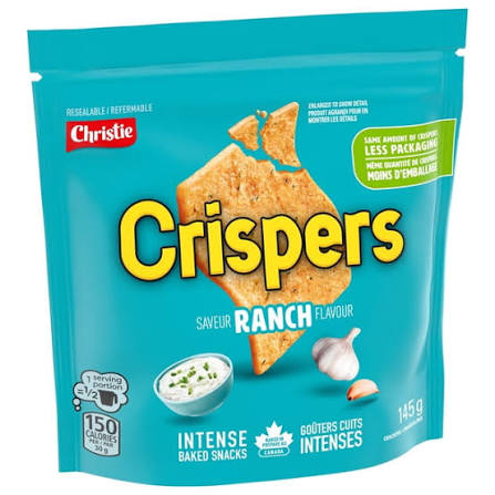 Crispers craq ranch 145g