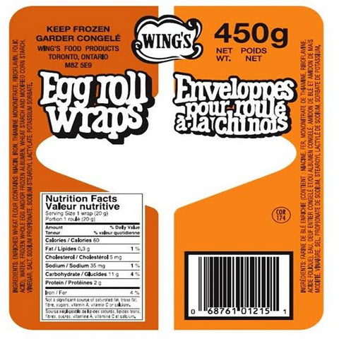 Wings env roule chin  450g